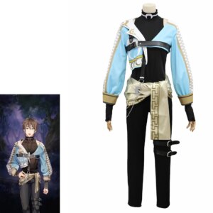 COS-KiKi Nu: Carnival Eiden Bimonthly Streamer Game Suit Cosplay Costume Gorgeous Handsome Uniform Halloween Party Outfit Unisex