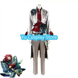 Yu-Cosplay Game Ensemble Stars SAEGUSA IBARA Cosplay Costume Fancy Party Suit Halloween Carnival Uniforms Anime Clothing Custom