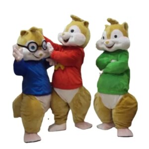 Party PropsCosplay Alvin And The Chipmunks Tamias Mascot Costume Advertising Ceremony Fancy Dress Party Animal Carnival Perform