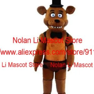 High Quality Five Nights Fu Mascot Costume Cartoon Set Cosplay Birthday Party Christmas Halloween Carnival Celebration 400