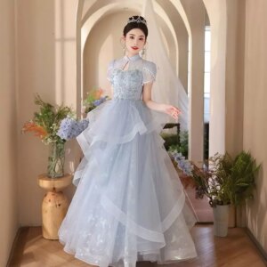 vestido de festa luxo dubai vestidos de fiesta wedding dress plus size ชุดงานพรอม vestidos de noche juveniles evening dresses