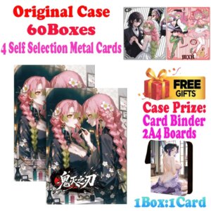 2025 Newest Case Wholesale Cangcang Culture Demon Slayer Acrylic Colored Paper Card Waifu Shinobu Playing Card CCG TCG Art Gift