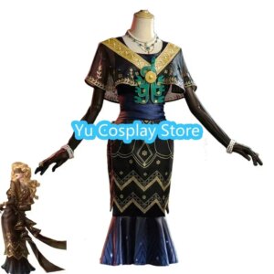 Yu-Cosplay Game Identity V The Dream Witch Yidhra Cosplay Costume Women Cute Dress Party Suit Halloween Uniform Anime Clothing