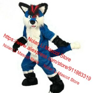 High-Quality Husky Dog Fox And Wolf Mascot Costume Role Play Walker Cartoon Suit Birthday Party Advertising Game Adult Gift 805