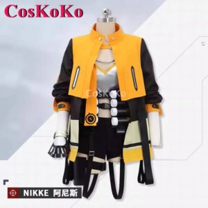 【Customized】CosKoKo Anis Cosplay Game NIKKE Costume Fashion Sweet Combat Uniform Full Set Halloween Party Role Play Clothing New