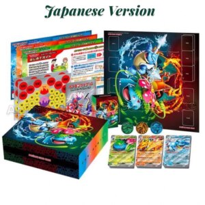 Japanese Version Original Box Pokémon PTCG Vermilion Pre Set Venusaurr Blastoise Charizard Card Gift Box