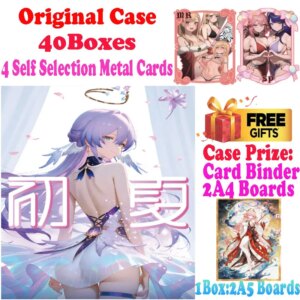 2025 Lastest A5 Size First Summber Waifu Card Board No Duplicate Master Set Ganyu Furina Keqing Artboard TCG Toys Hobby Gift