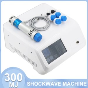 Shockwave Therapy Machine Energy Adjustable ED Treatment 300MJ Professional Shock Wave Body Massager Plantar Fasciitis