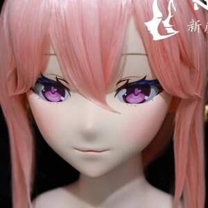 (NFD41)Crossdressing Doll Customize Full Head With Lock Pretty Female/Girl Japanese Animego Character Kig Cosplay Kigurumi Mask