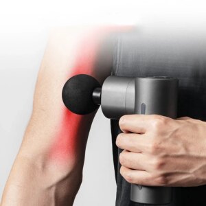 Cheap Brushless Motor Mini Hot And Cold Massage Gun High Speed Impact Gun Electric Chiropractor Sports Massage Gun