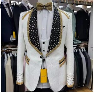 Man Suit ( Jacket + Pants + Vest )