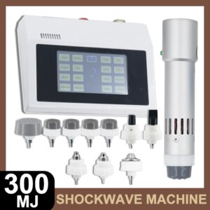 300mj Shockwave Therapy Machine For ED Treatment Shoulder Pain Erectile Dysfunction 2in1 Shock Wave Equipment Body Massager