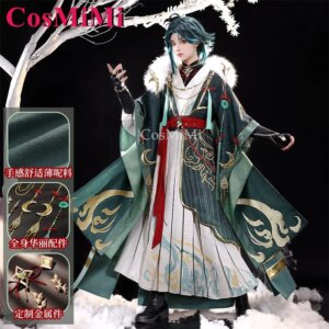 CosMiMi Hot Game Genshin Impact Xiao Cosplay Costume Gorgeous Handsome Fashion Ancient Outfit Carnival Party Role Play Clothing
