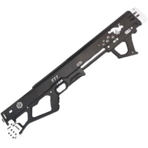 Game NIKKE The Goddess of Victory Cosplay Bunny X 777 Black Rabbit Weapon Model EVA PVC Handmade Gun 90CM Halloween Prop Toys