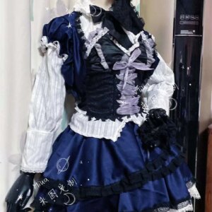 COSLEE Love Chunibyo & Other Delusion Takanashi Rikka Cosplay Costume Lolita Dress Women Party Role Play Clothing Custom Made