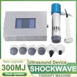 300MJ Ultrasound Physiotherapy Device Shockwave Therapy Machine Pain Relief Body Massager Shock Wave Equipment for Relaxation