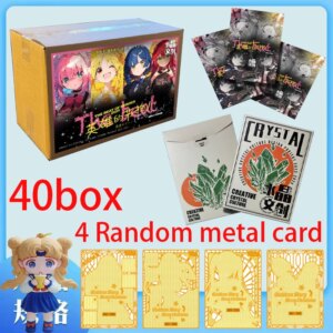 B5 Art Board Crystal Culture And Creativity Fifth Bullet Tanjirou Shinobu Nezuko Character Battle Card Toy Gift