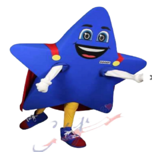Goody the Star mascot costume blue star custom fancy costume anime cosplay kit mascotte theme fancy dress carnival costume b0672