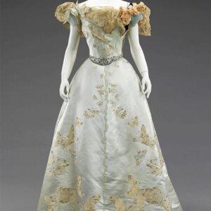 1887s Victorian Bustle Prom Duchess Dresses Georgian Antique Evening Masquerade Ball Gown