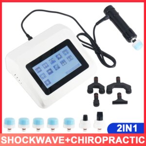 2in1 Shockwave Therapy Machine For ED Treatment Physiotherapy Chiropractic Adjusting Tool Shock Wave Equipment Body Massage