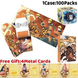 MiaoGu Naruto Polaroid Peel Card Collection Card Laser Ticket Box Magic High Energy Limited Anime Card Gifts