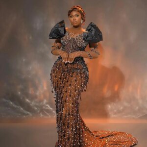 Sequined Dresses For Special Occasions Illusion Rhinestones Evening Formal Party Birthday Second Engagement Gowns African Aso E