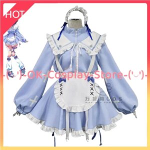 [Custom Made] Takarada Rikka Cosplay Costumes  Women Cute Maid Dress Suit Halloween Carnival Uniforms Party Clothing