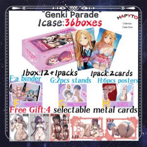 2025 Newest Genki Parade Goddess Story Waifu Collection Cards Booster Box ACG TCG Doujin Toys And Hobbies Gift