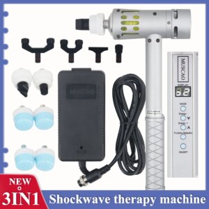 Shock Wave Shockwave Therapy Machine For Relaxation ED Treatment Back Waist Pain Relief 650nm Laser Red Light Therapy Massager