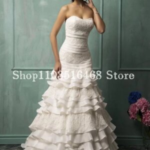 History Victorian White Wedding Dresses Sweetheart Sheath Lace Applique Skinny Mermaid Ruffle فساتين حفلة موسيقية Customised