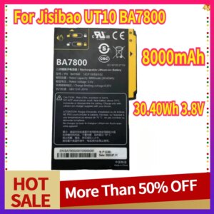 Battery BA7800 8000mAh 30.40Wh 3.8V Battery for Jisibao UT10 A8 Beidou Handheld GPS Batteries