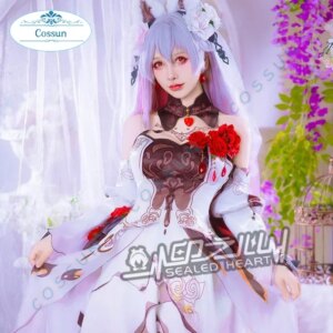 Honkai Impact 3 Theresa Apocalypse Cosplay Costume Halloween Game Suit Women Dresses Role Paly Outfits lovely clothes