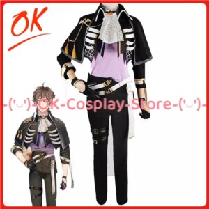 [Customized] Eiden Halloween Suit Game Nu Carnival Cosplay Costumes Anime Clothes Fancy Party Suit Coat Shirt Pants Full Set