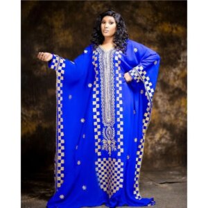Royal Blue Kaftans Farasha Abaya Dress From Dubai Morocco Is A Very Fancy Long Dress Fashion Trends