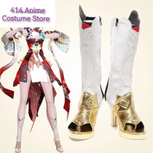 Game Honkai:Star Rail Tingyun Boots Cosplay Shoes Halloween Aksesori Dibuat Sesuai Pesanan