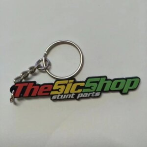 Shop Advertising Keychains Backside Can Print Letters Key Ring Customized Accessories For Advertisement Wholesale Free Shipping