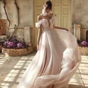 Graceful Sweetheart Wedding Dress 2025 Elegant 3D Flower Bridal Gown Charming Tulle A-line Floor-length Gown Customized