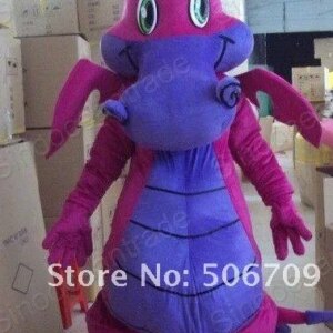 New Adult Hot Sale Foam Cute Doll Dragon Cartoon Mascot Costume Plush Christmas Fancy Dress Halloween Mascot Costume