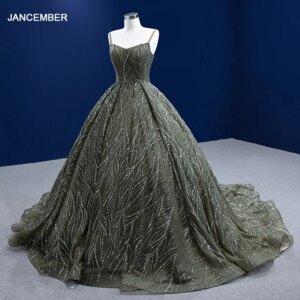 Jancember Pleat Dresses For Women Elegant Wedding Spaghetti Straps Square Collar Lace Up Wedding Evening Dress avondjurken