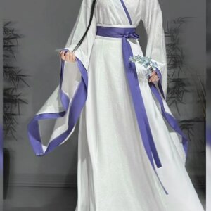Silk embroidery hanfu ladies ancient china traditional hanfu warring country robe hanfu skirt carnival cosplay costumes