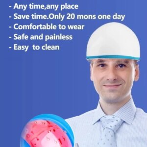 Red Light Laser Hair Growth Helmet for Anti hair loss laser hair regrowth therapy Massage Machine