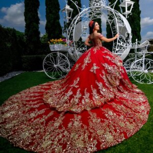 Sparkly Red Quinceanera Dresses 2025 Off The Shoulder Sequin Appliques Lace Pearl Tull Corset Puffy Ball Gown Party Brthday Dres