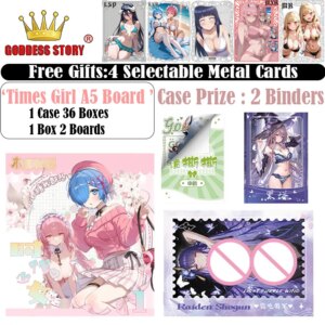 Times Girl A5 Board Goddess Story Collection Anime Games Girl Party Swimsuit Party Doujin Toys Hobby Gifts