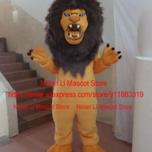 High Quality Male Lion Mascot Costume Cartoon Set Role-Playing Adult Game Advertisement Carnival Christmas Halloween Gift 371