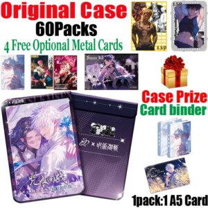 Y Society JJK Jujutsu Kaisen Acrylic Colored Paper Anime Satoru Gojo Zenin Character Triple Fold Flash Quality Cards Xmas Gift