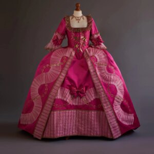 Robe a la francaise Rococo Baroque Dress Ball Gown Costume 18th Century Fancy French Royal Court Marie Antoinette Dress