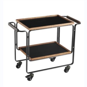 Hotel luxurious and functional design dining car sertvice trolley
