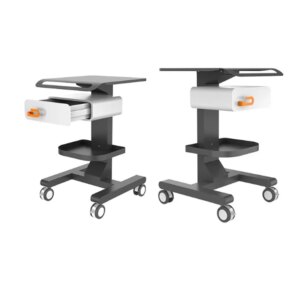 2024 big promotion aesthetic trolley carts beauty machine abs white salon trolley with drawers