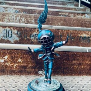 Sank Toys Sank The Child Little Sank Dancing Alone Blues Resin Painted Collection Figurine Figure Model Statue