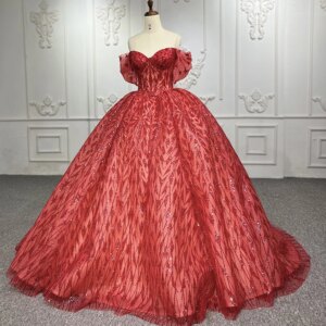 Gorgeous Pretty Quinceanera Dress Off The Shoulder Sequins Pattern Strapless Ball Gown Кунсены